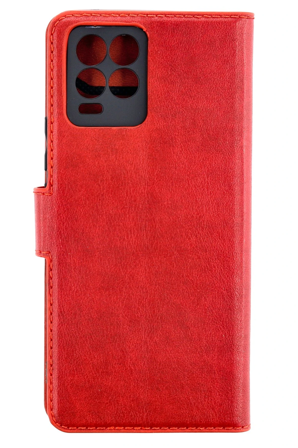 Realme 8/8 Pro Kapaklı Telefon Kılıfı – Darbeye Dayanıklı, Şık ve Koruyucu Kılıf - Kırmızı