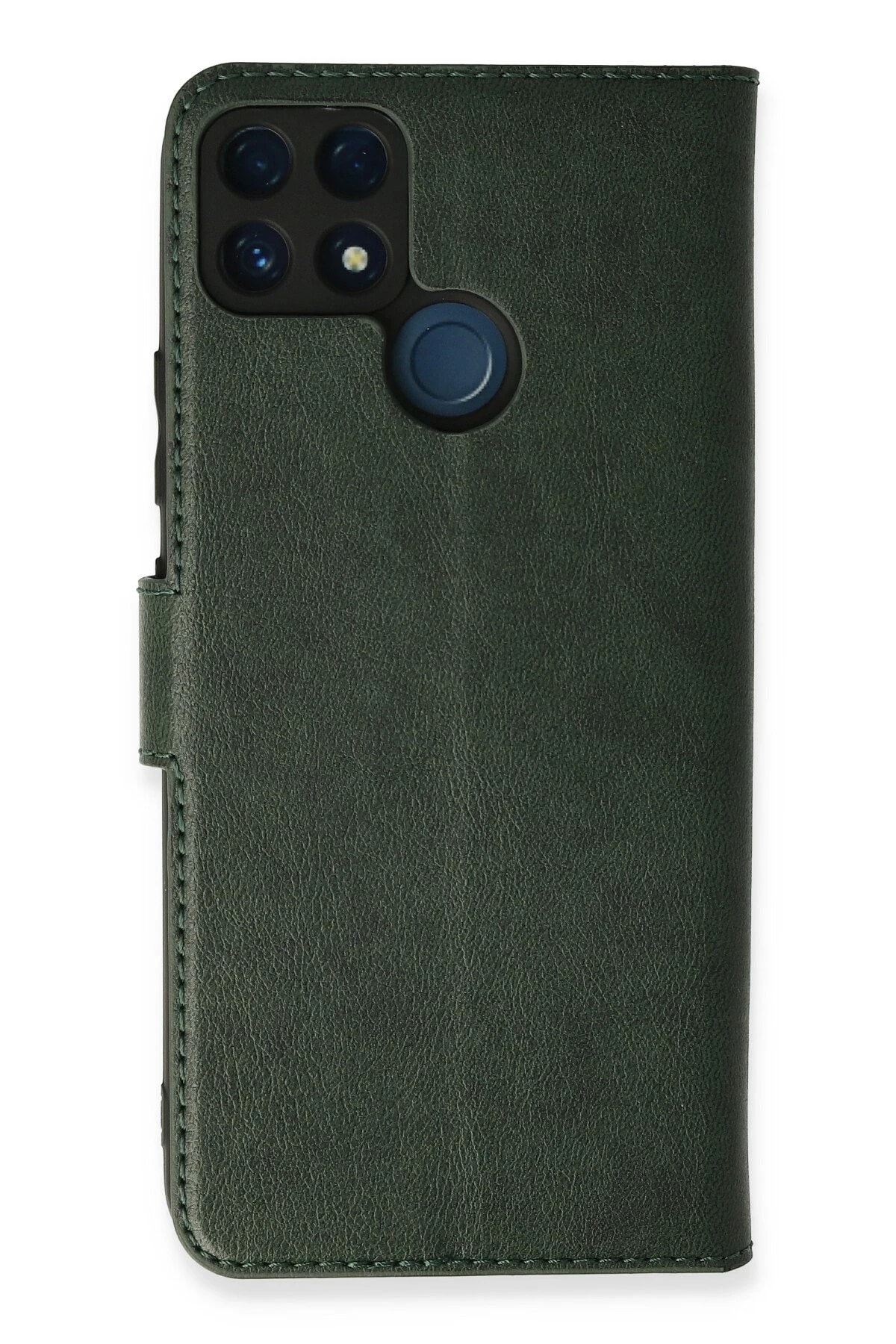 Realme C15/C25/C25S Kapaklı Telefon Kılıfı – Darbeye Dayanıklı, Şık ve Koruyucu Kılıf - Yeşil