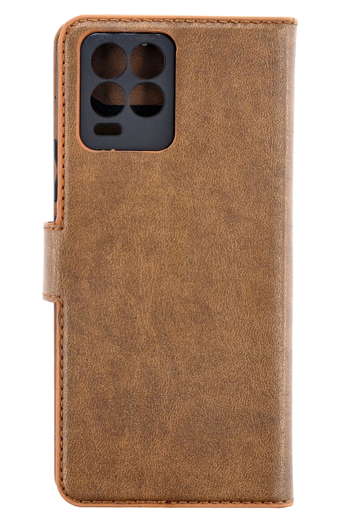 Realme 8/8 Pro Kapaklı Telefon Kılıfı – Darbeye Dayanıklı, Şık ve Koruyucu Kılıf - Taba