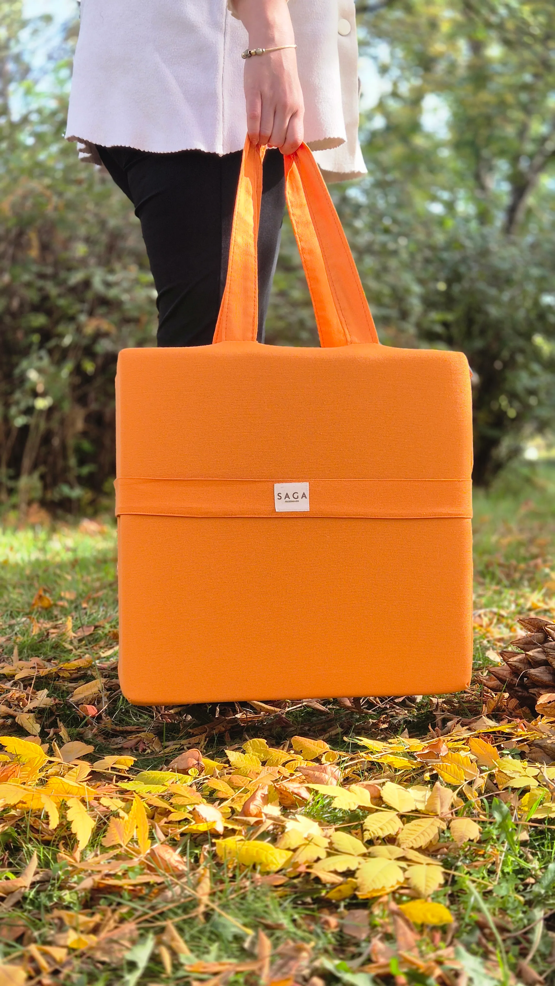 Turuncu Katlanabilir Minder 