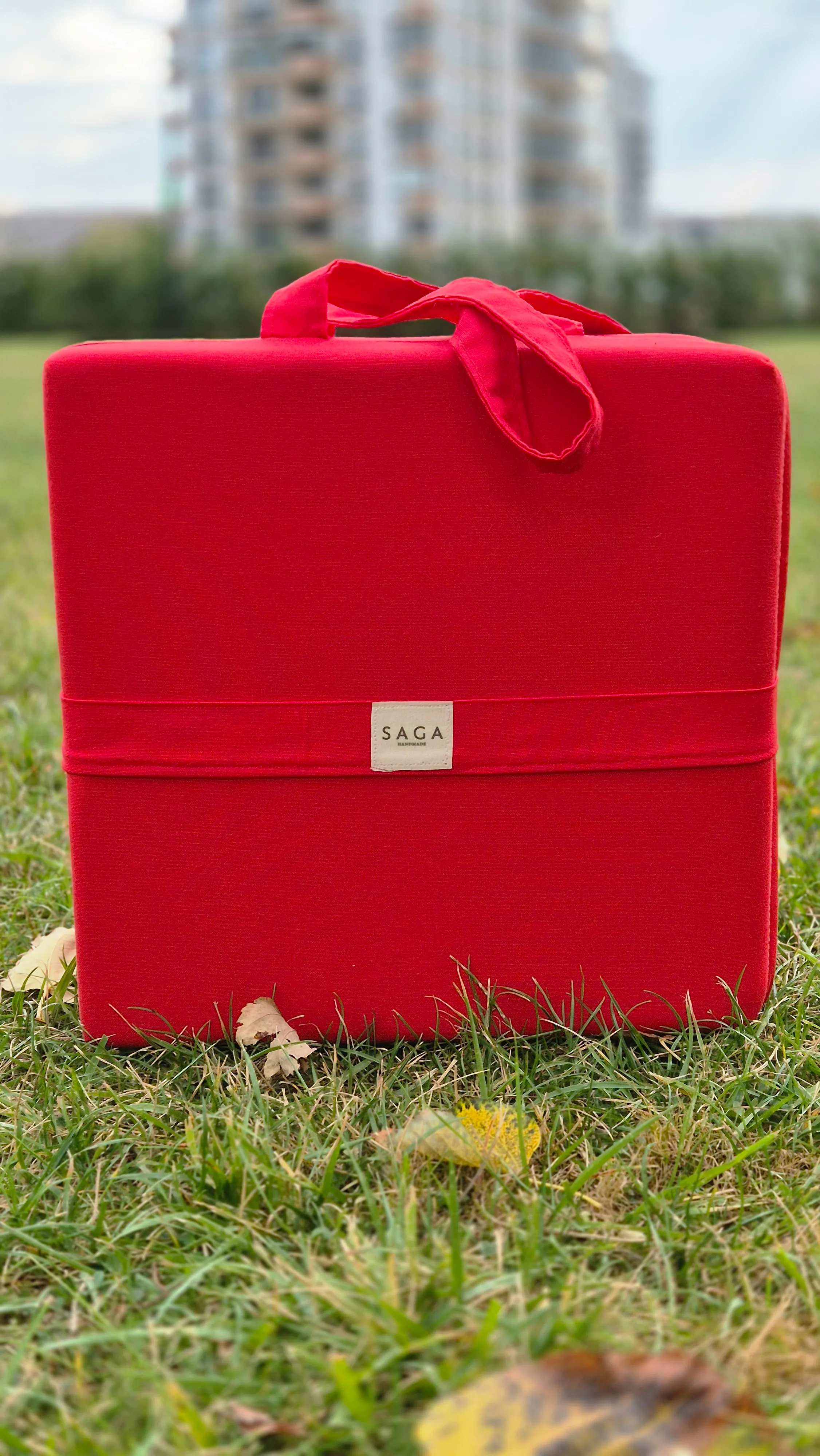 Kırmızı Katlanabilir Minder 