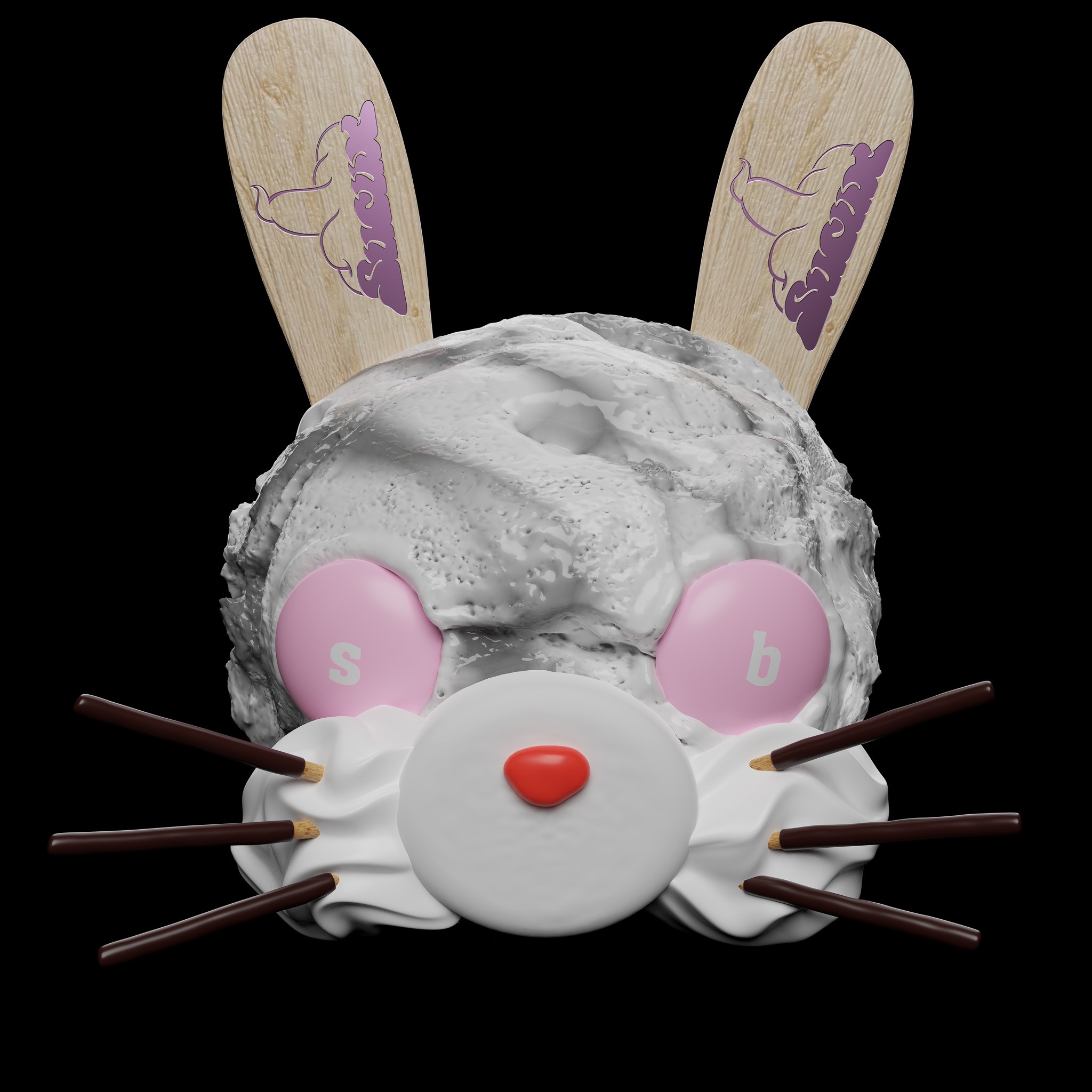 Sucuk & Bratwurst - Cool Portraits - Cool Bunny (3D Rendering)