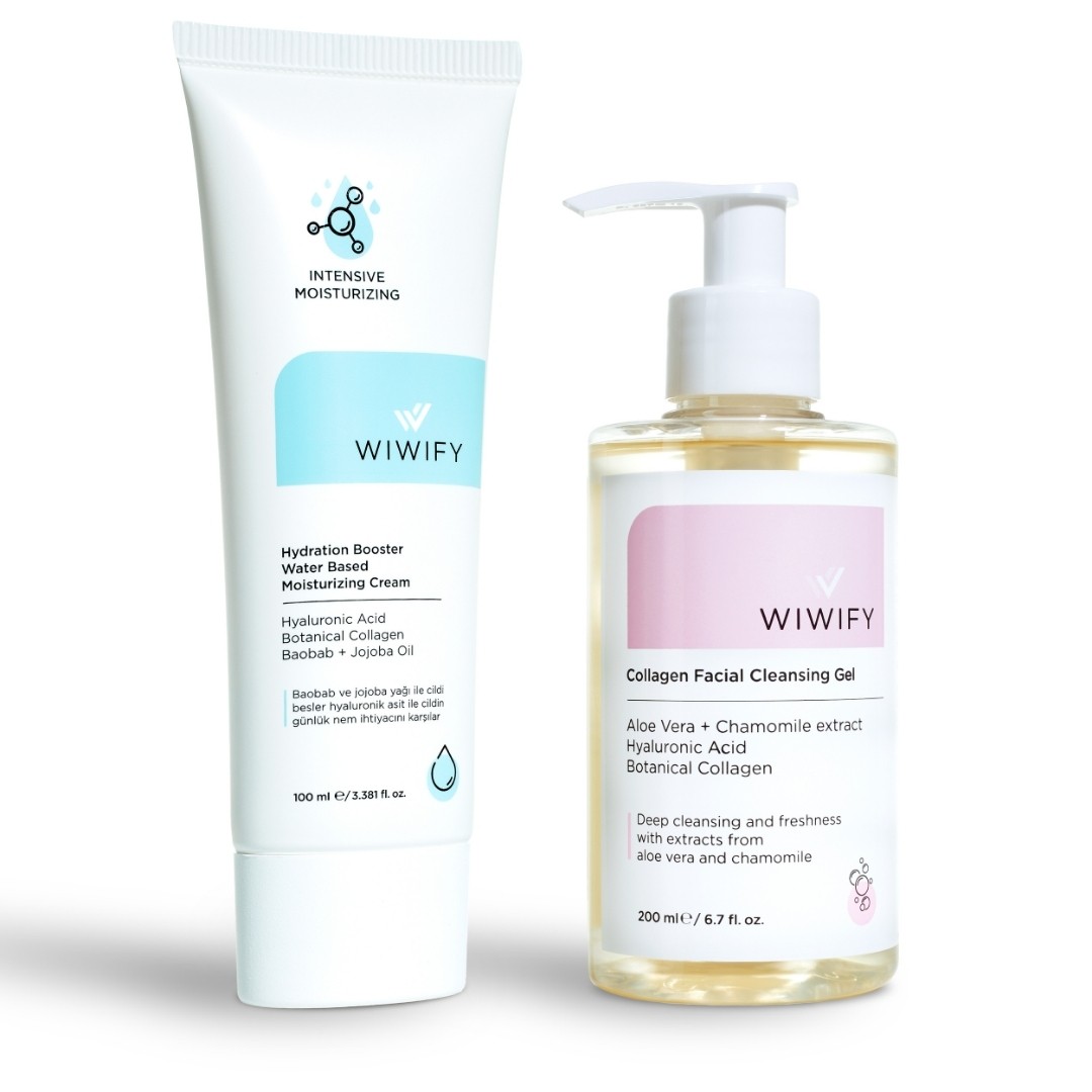 Moisturizing Face Cleansing Gel Set for Dry and Sensitive Skin