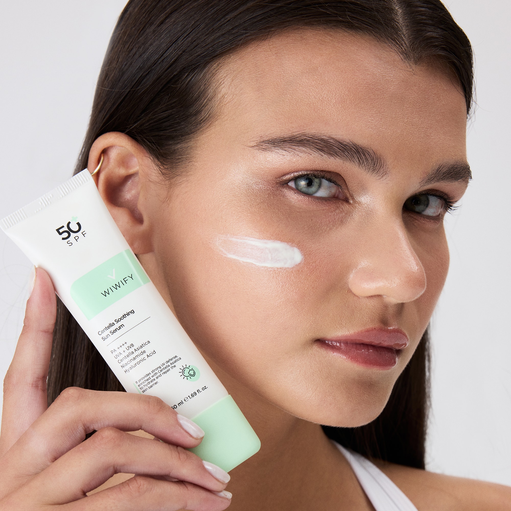 Centella Soothing Sun Serum + Yaz Bandanası