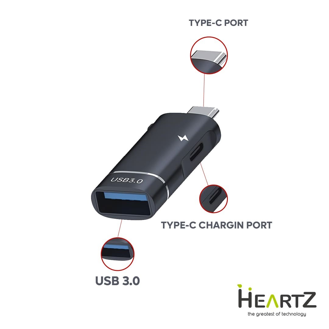 USB-C TO TYPE-C 2 IN 1 OTG ADAPTER HA08