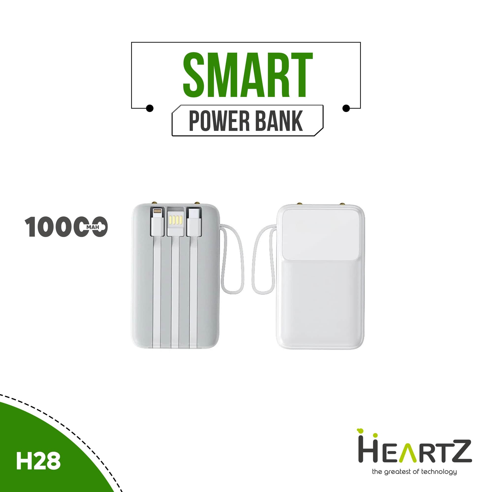 H28 10.000 mAh Powerbank Taşınabilir Şarj Cihazı