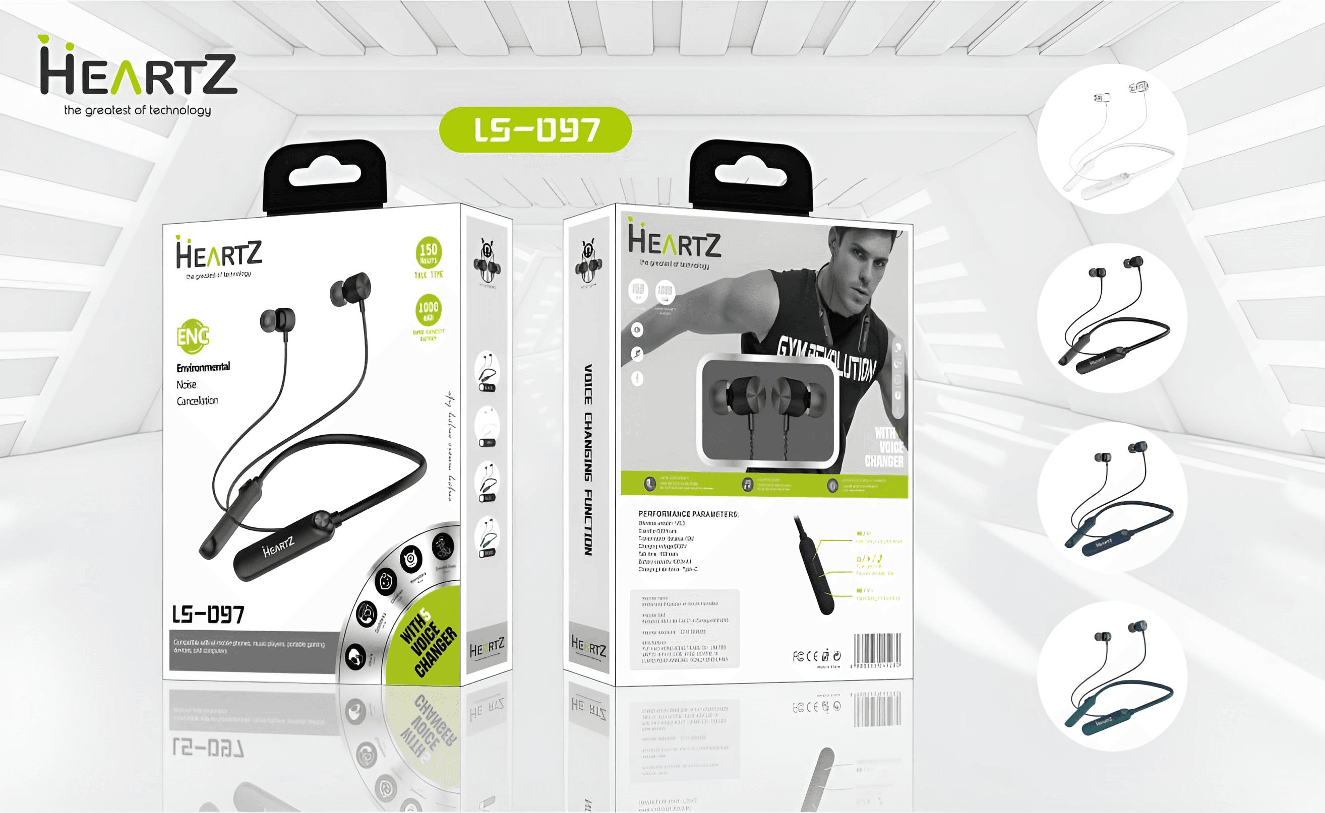 WIRELESS HEADSET BLUETOOTH KULAKLIK LS097 