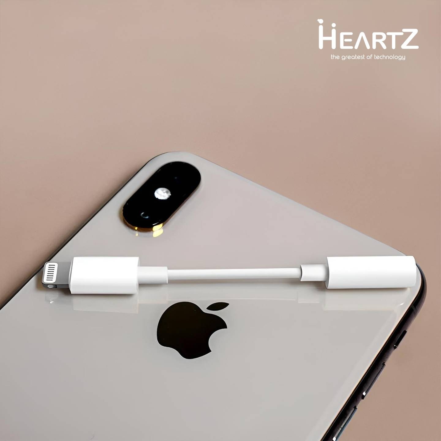 JH 002 LİGHTNİNG TO HEADPHONE JACK ADAPTER