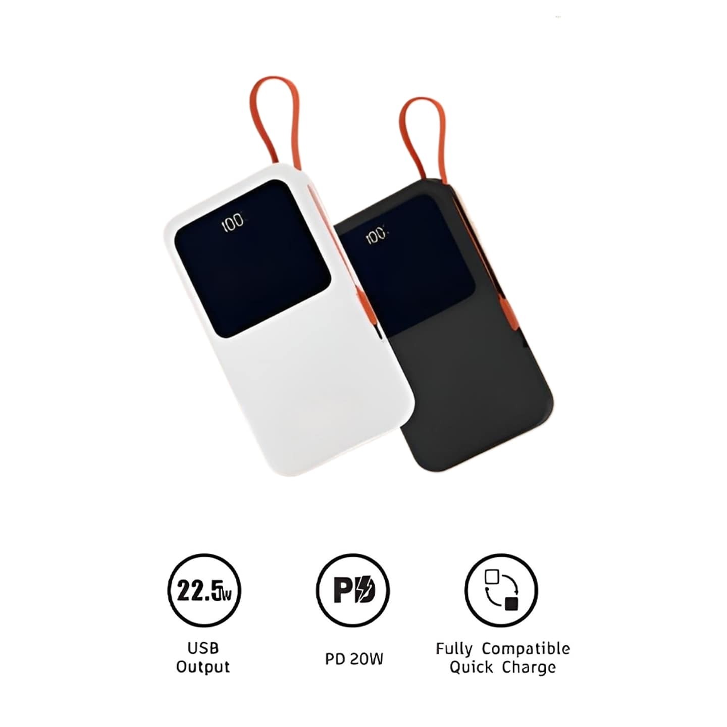 H22 10.000 mAh Powerbank Taşınabilir Şarj Cihazı