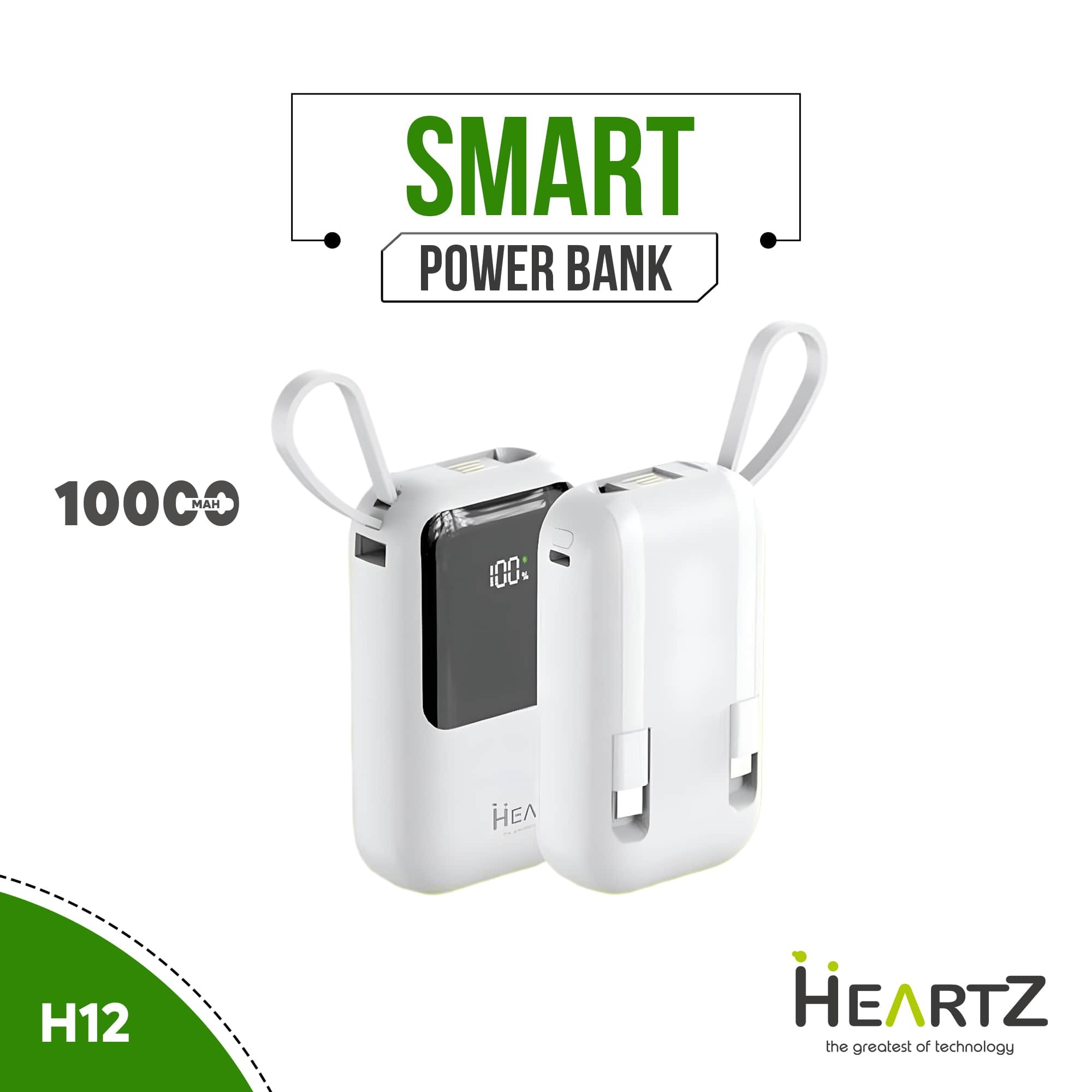 H12 10.000 mAH SMART POWERBANK 