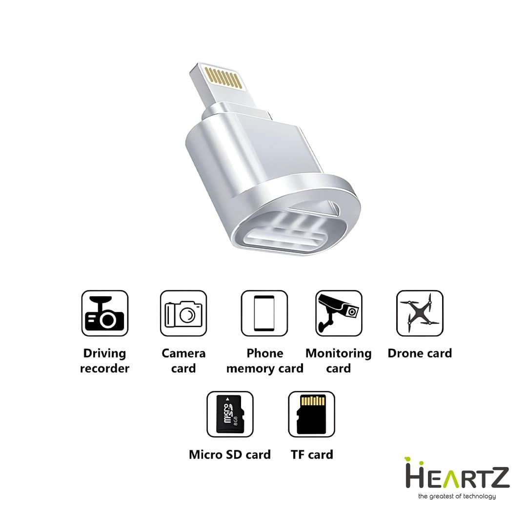 LİGHTNİNG CARD READER OTG HA03