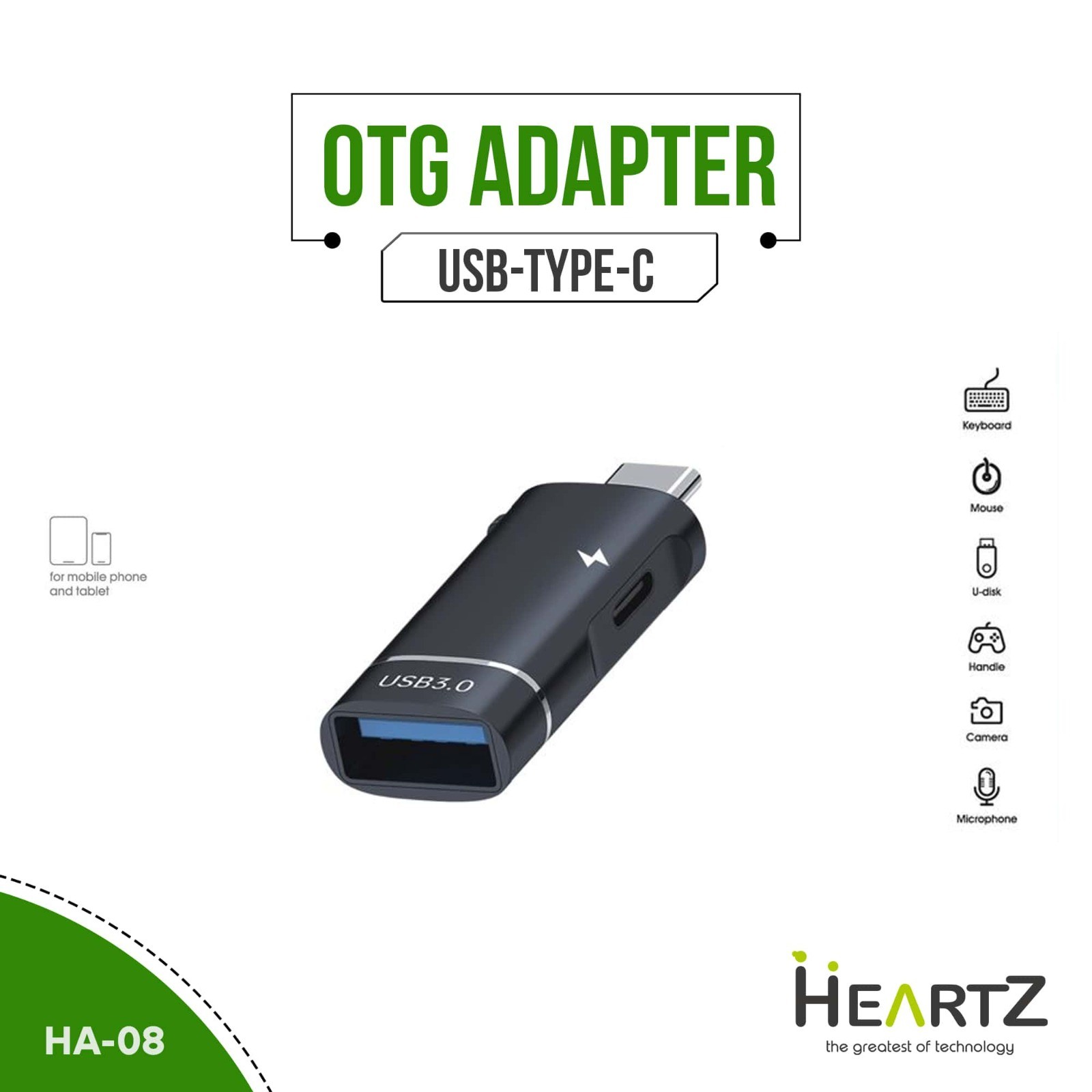 USB-C TO TYPE-C 2 IN 1 OTG ADAPTER HA08