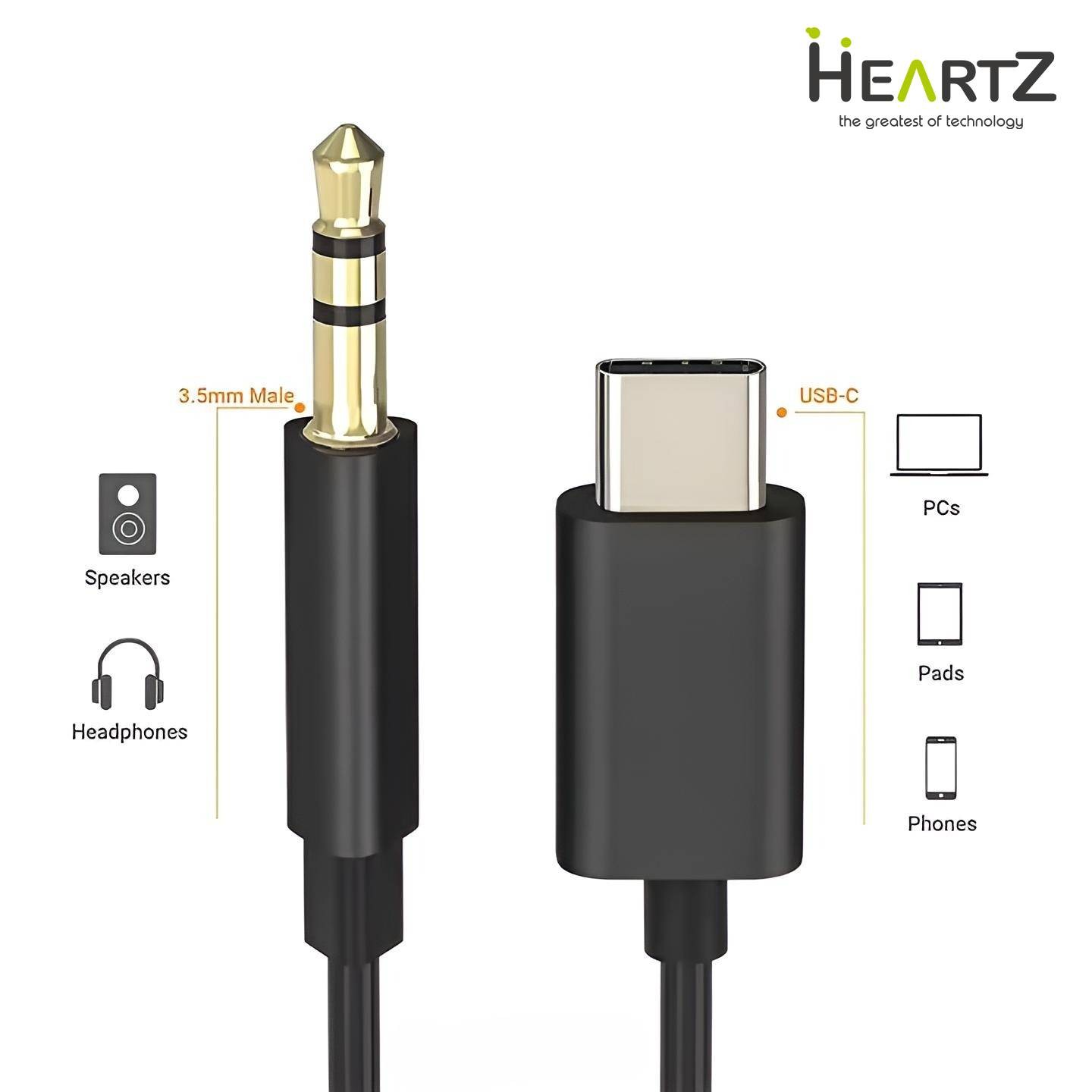 JH 023 LİGHTNİNG TO 3.5 AUX AUDİO ADAPTER CABLE