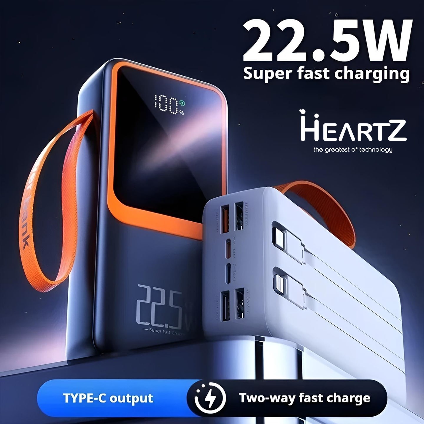 H33 30.000 mAh Powerbank Taşınabilir Şarj Cihazı