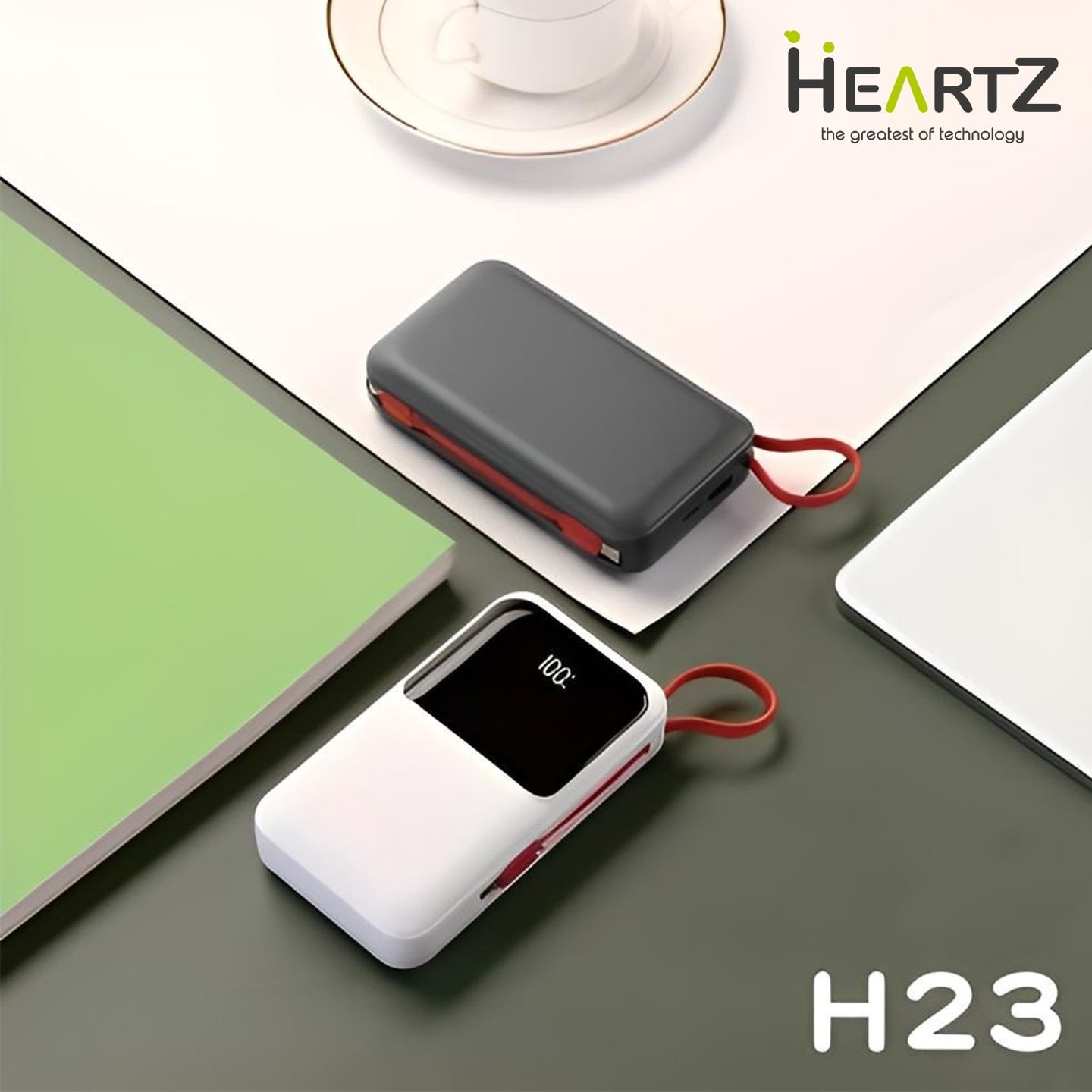 H23 20.000 mAh Powerbank Taşınabilir Şarj Cihazı
