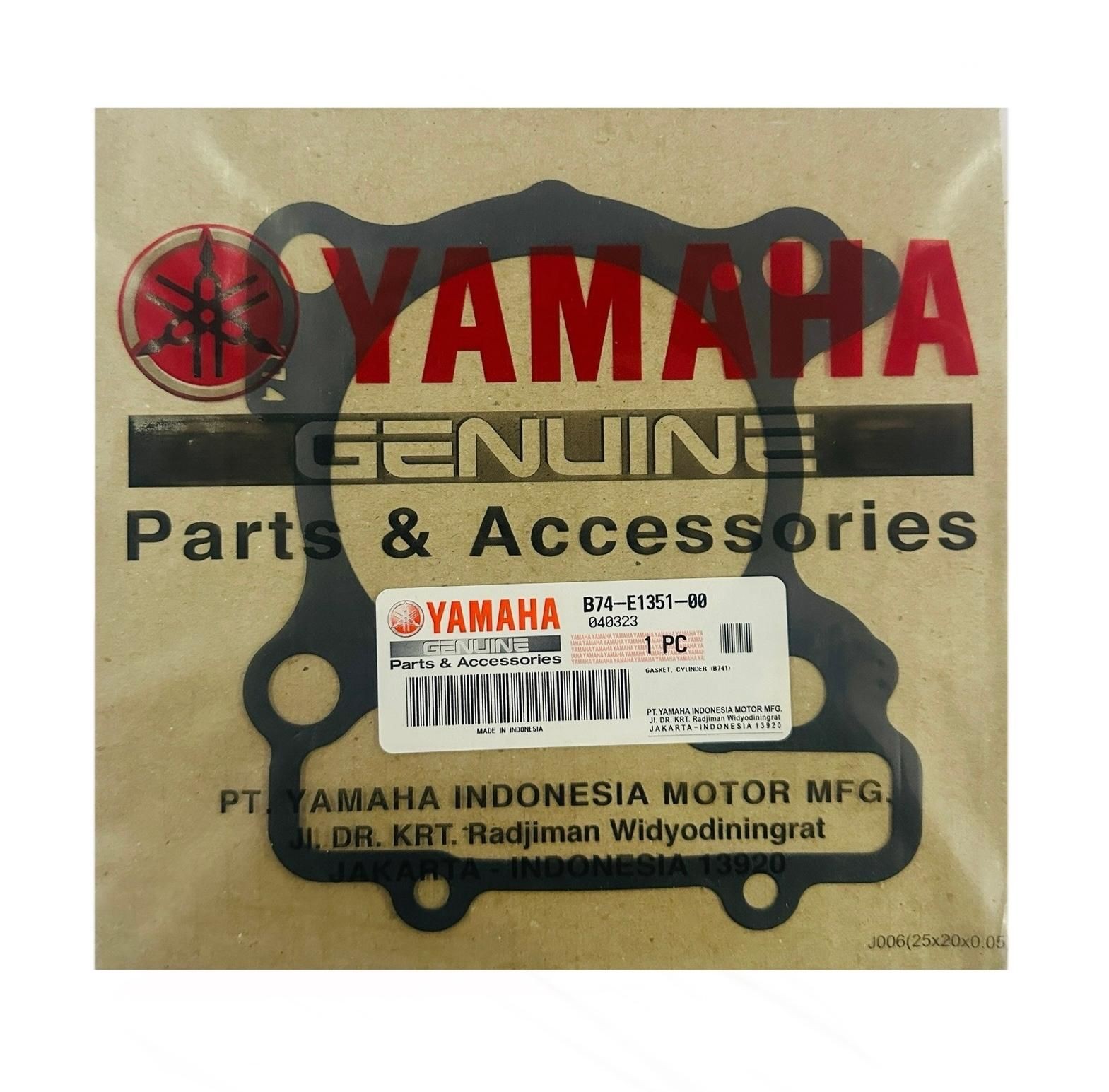 Yamaha Xmax 300 Silindir Alt Conta Orjinal 2018-2024