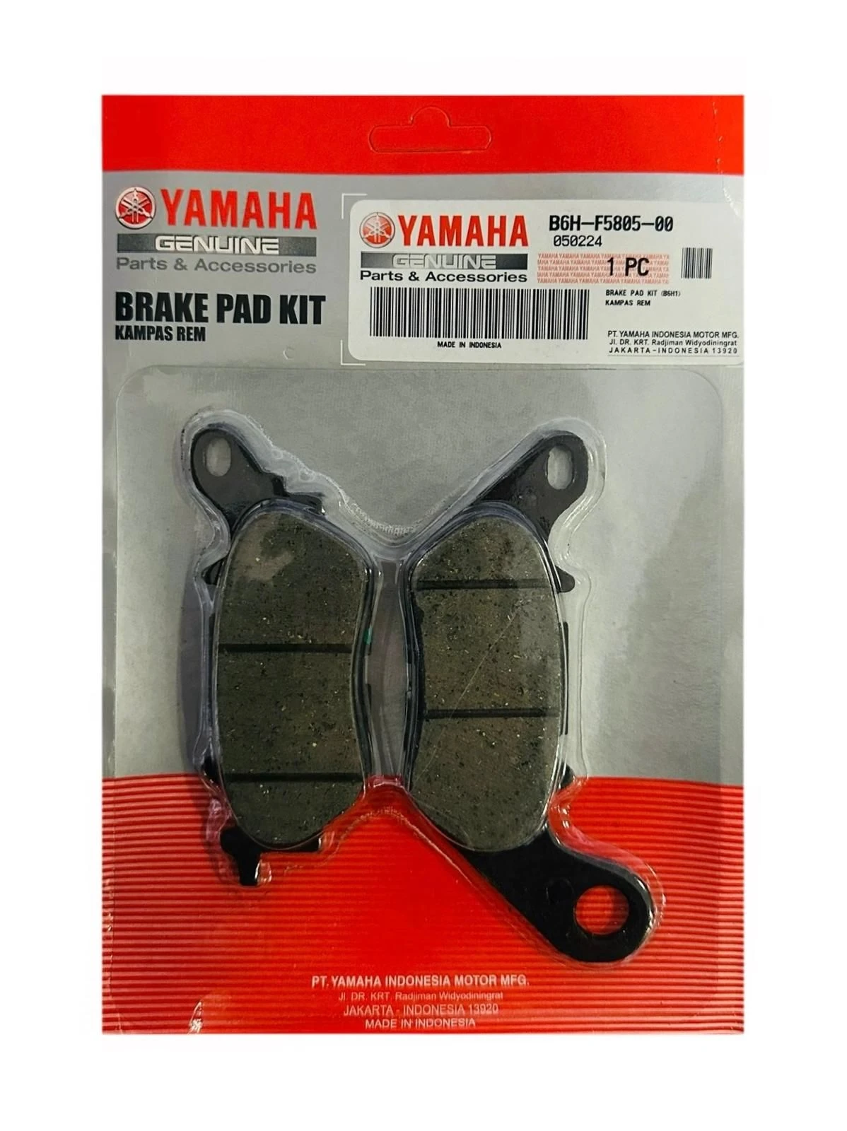 Yamaha Nmax 125-155 Ön Fren Balatası Orjinal 2021-2022