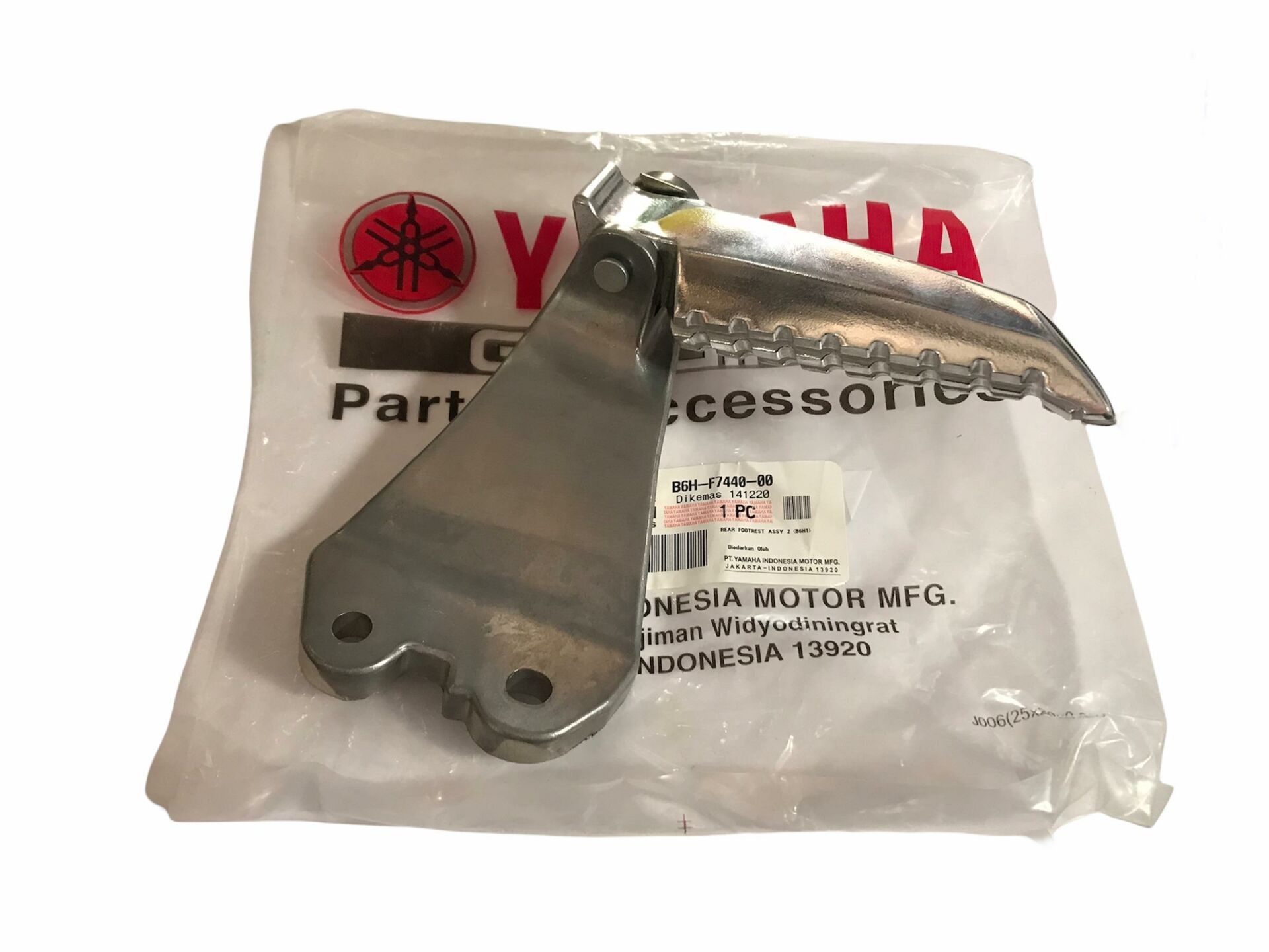 Yamaha Nmax 125-155 Arka Yolcu Basamak Ve Braketi Komple Sağ Orjinal 2021-2022