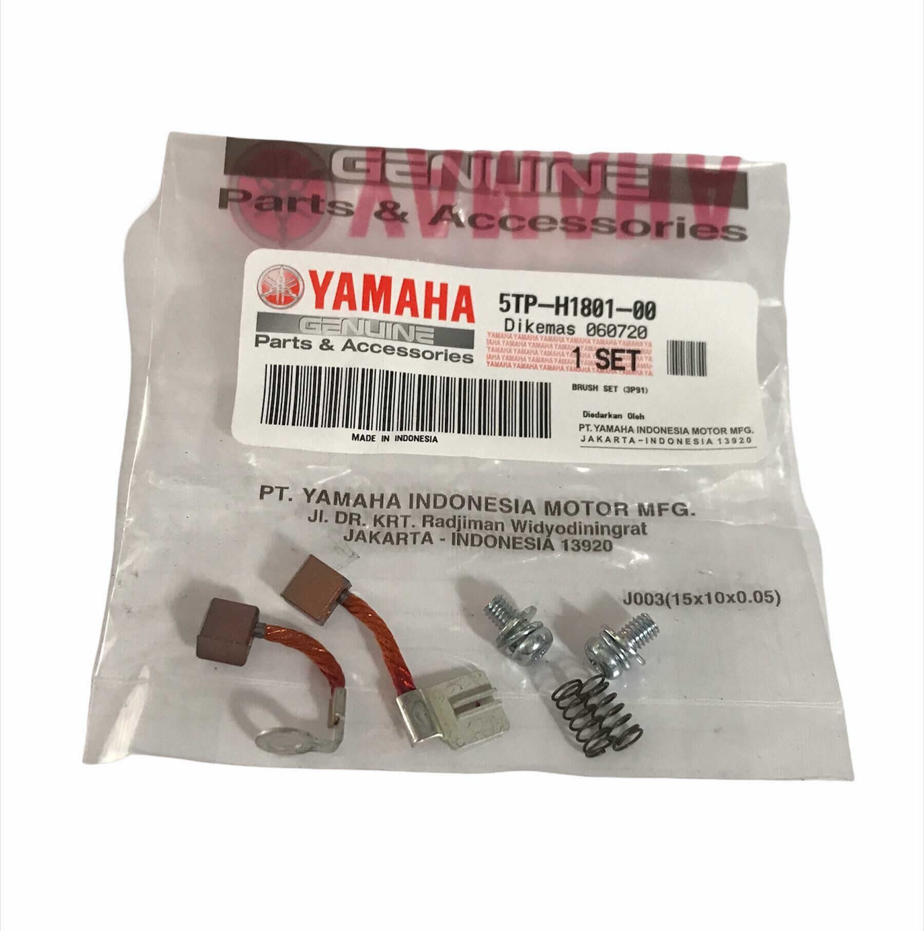 Yamaha Nmax 125-155 Marş Motor Kömürü Orjinal 2021-2024