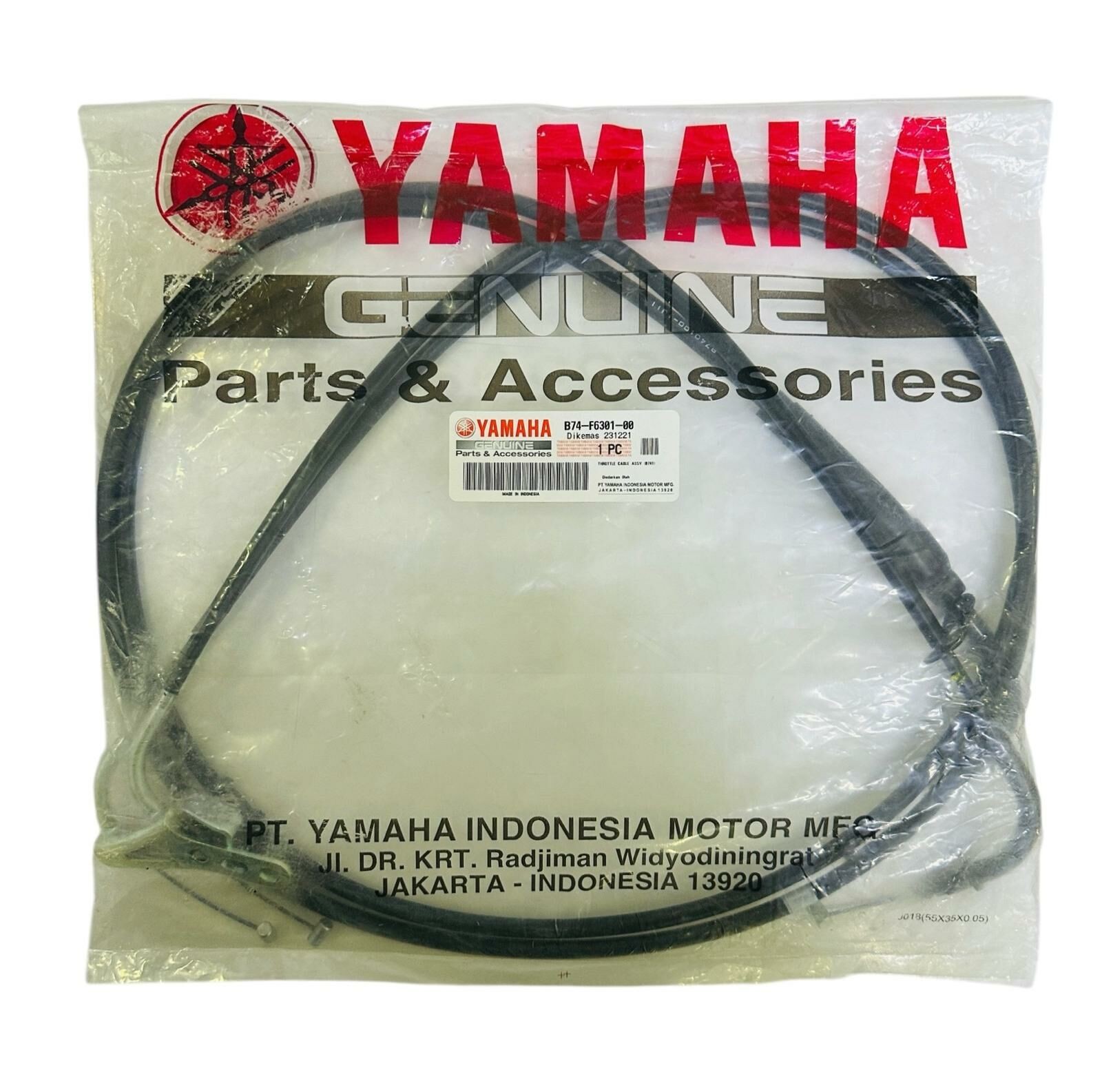 Yamaha Xmax 300 Gaz Teli Orjinal 2018-2022