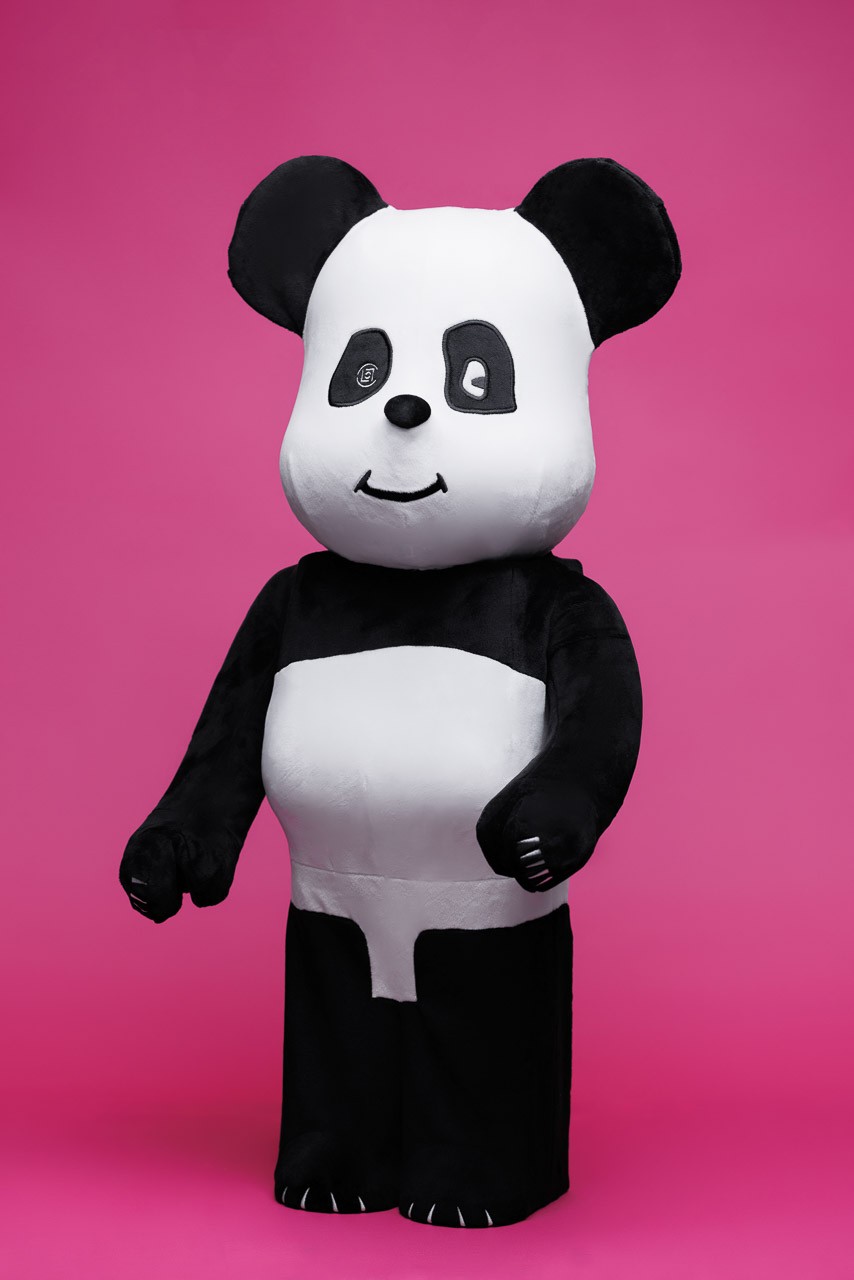 Bearbrick x CLOT Panda