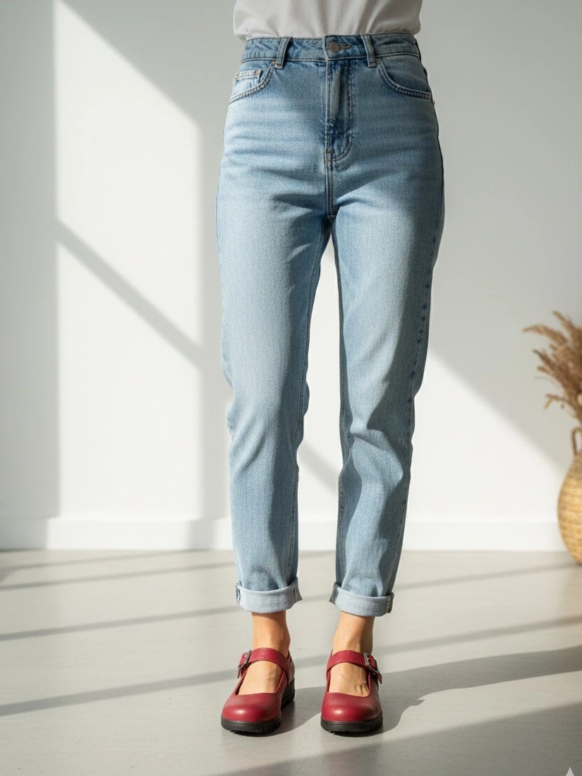 HAKİKİ DERİ BORDO KADIN BABET TMD202566