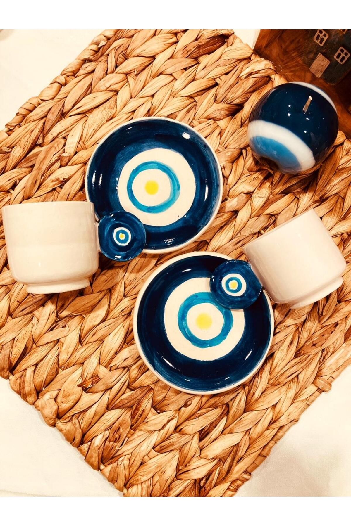 Homemade El Yapımı Nazar Fincan 1 Set