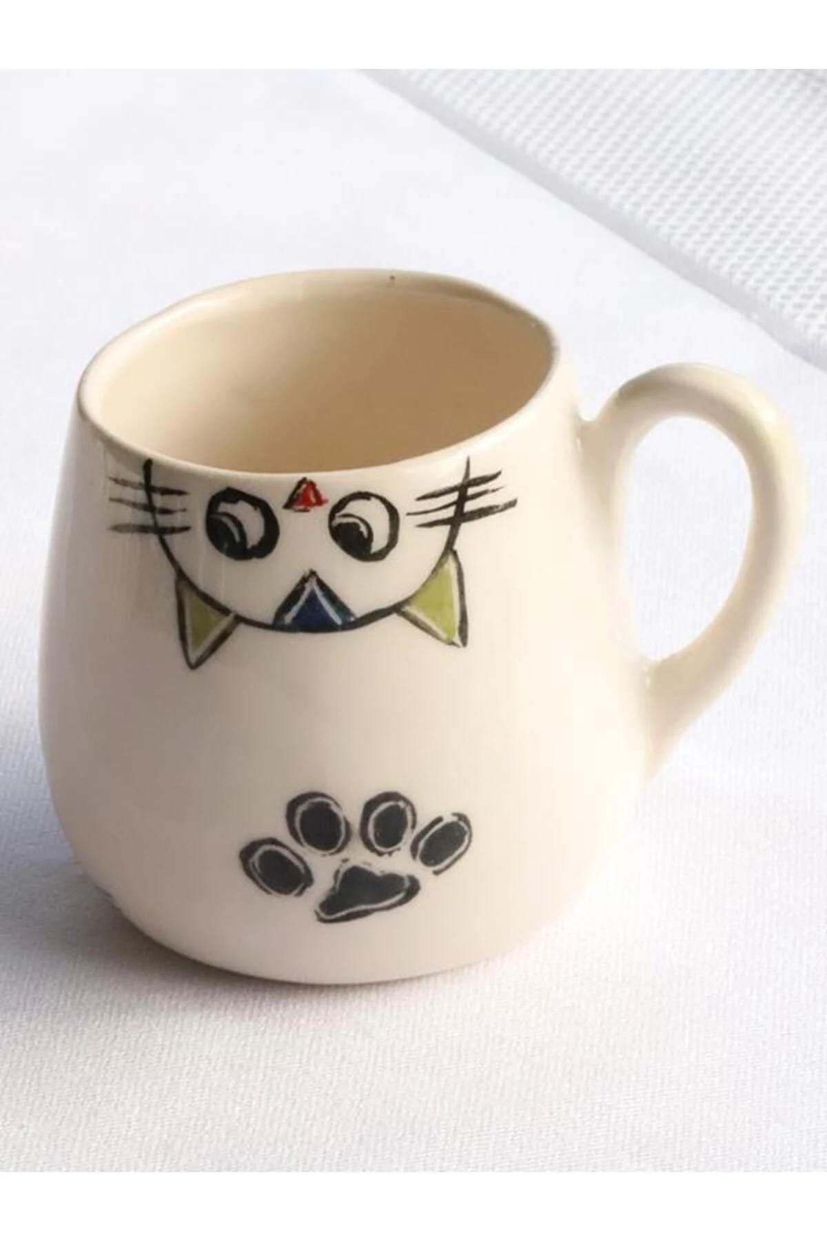 Handmade Gölge Tekli Kupa Kupa 350 Ml