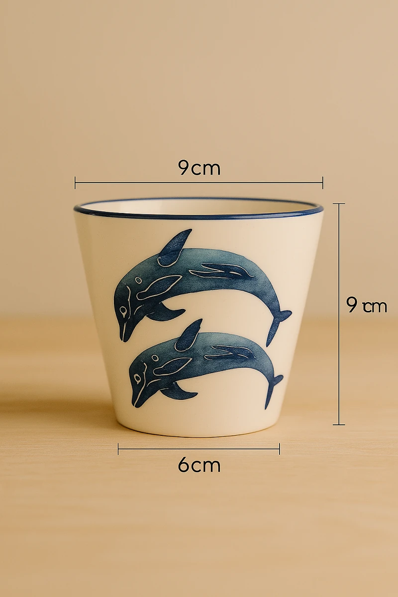 İmroz Yunus Kulpsuz Kupa 300 ml.