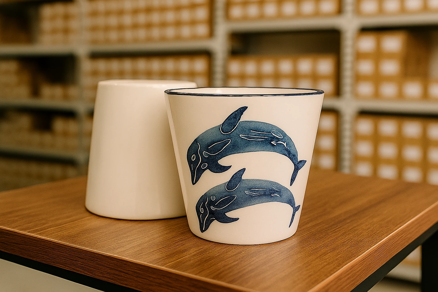 İmroz Yunus Kulpsuz Kupa 300 ml.