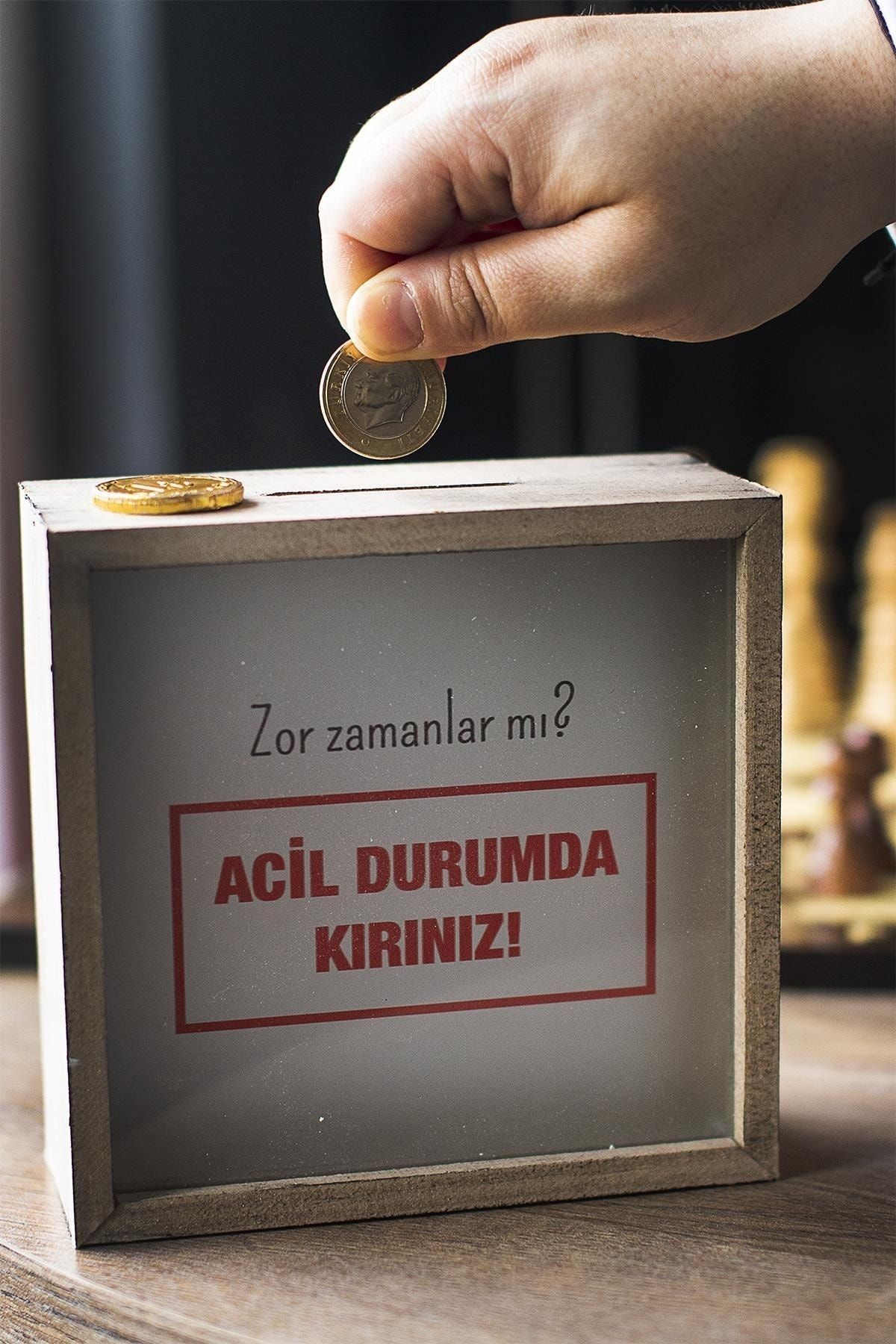 Acil Durumda Kırınız Kumbara