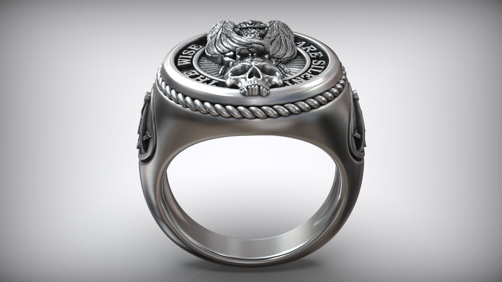 Owl and Mason Ring