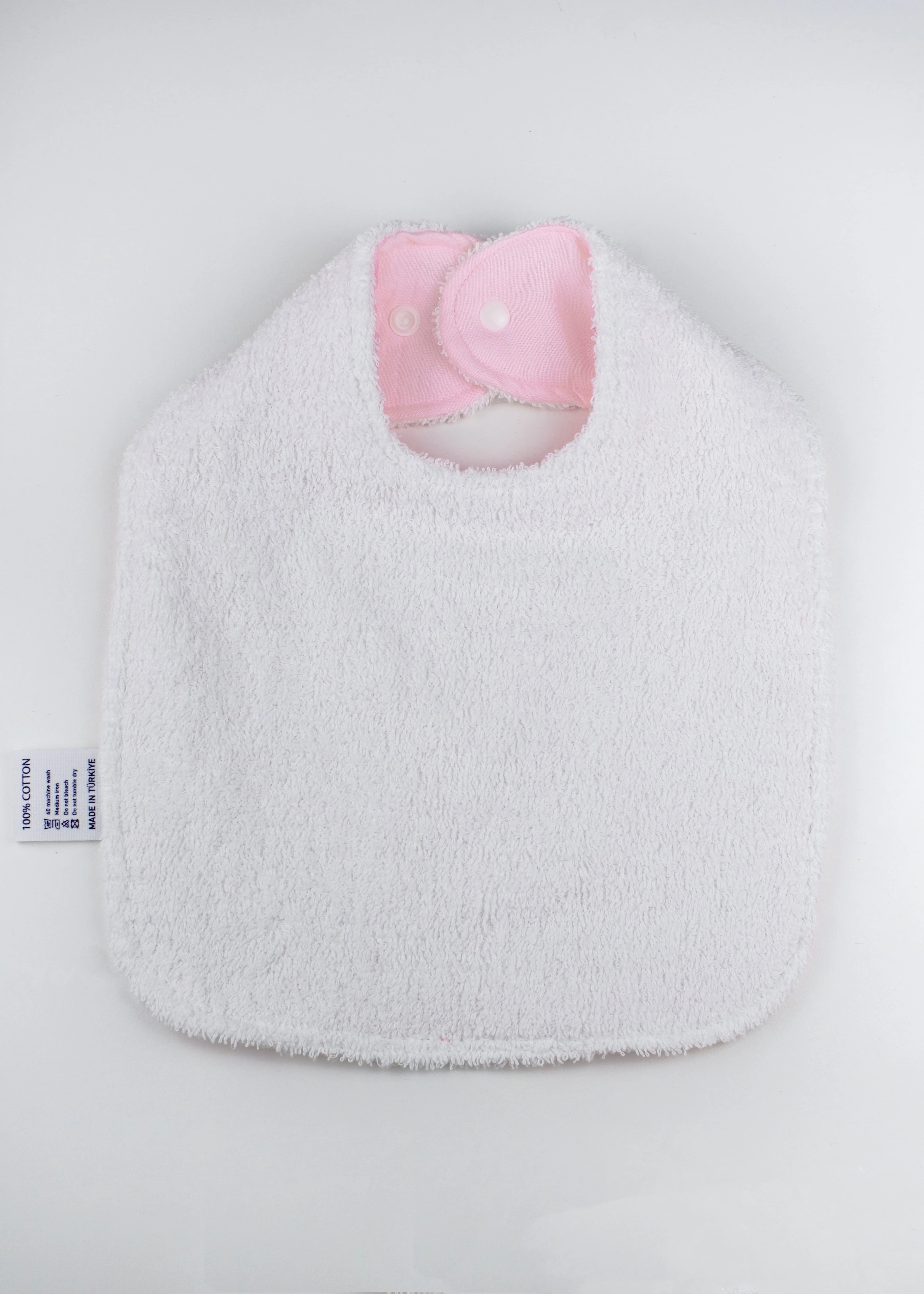 Sıvı Geçirmez Çift Yönlü Mama Önlüğü – Pamuklu Bürümcük & Havlu