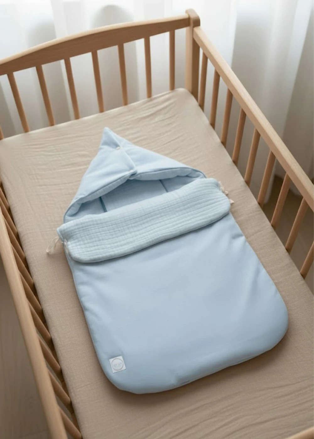 %100 Organik Puset Tulumu Footmuff – Kışlık  /Sonbaharlık 