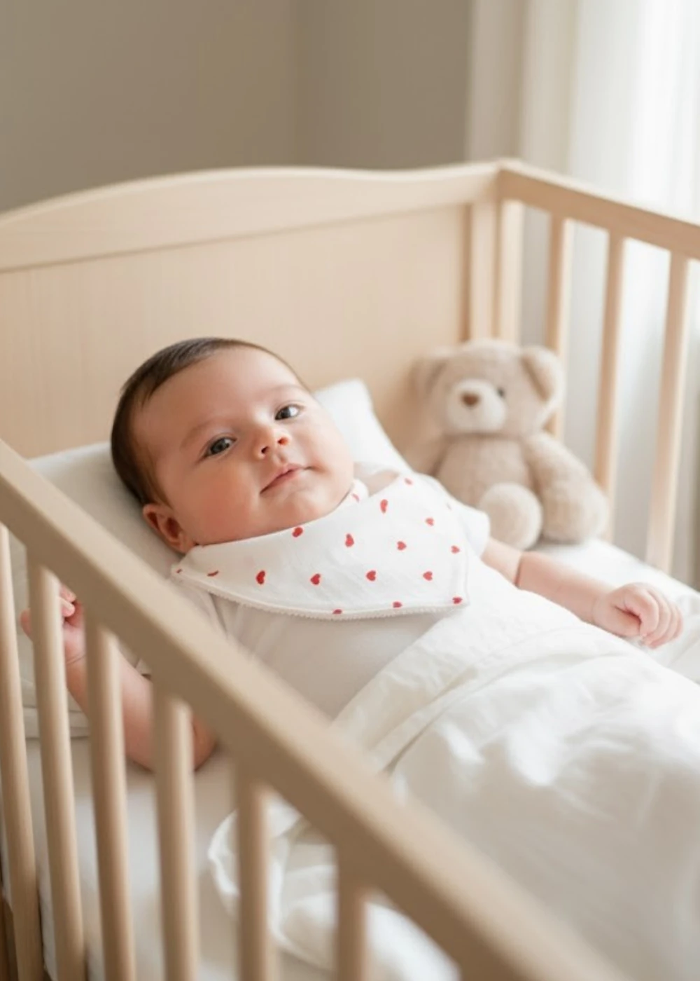 Çift Yönlü %100 Pamuk Muslin & Havlu Bebek Seti – Mama Önlüğü, Salya Önlüğü ve Omuz Bezi