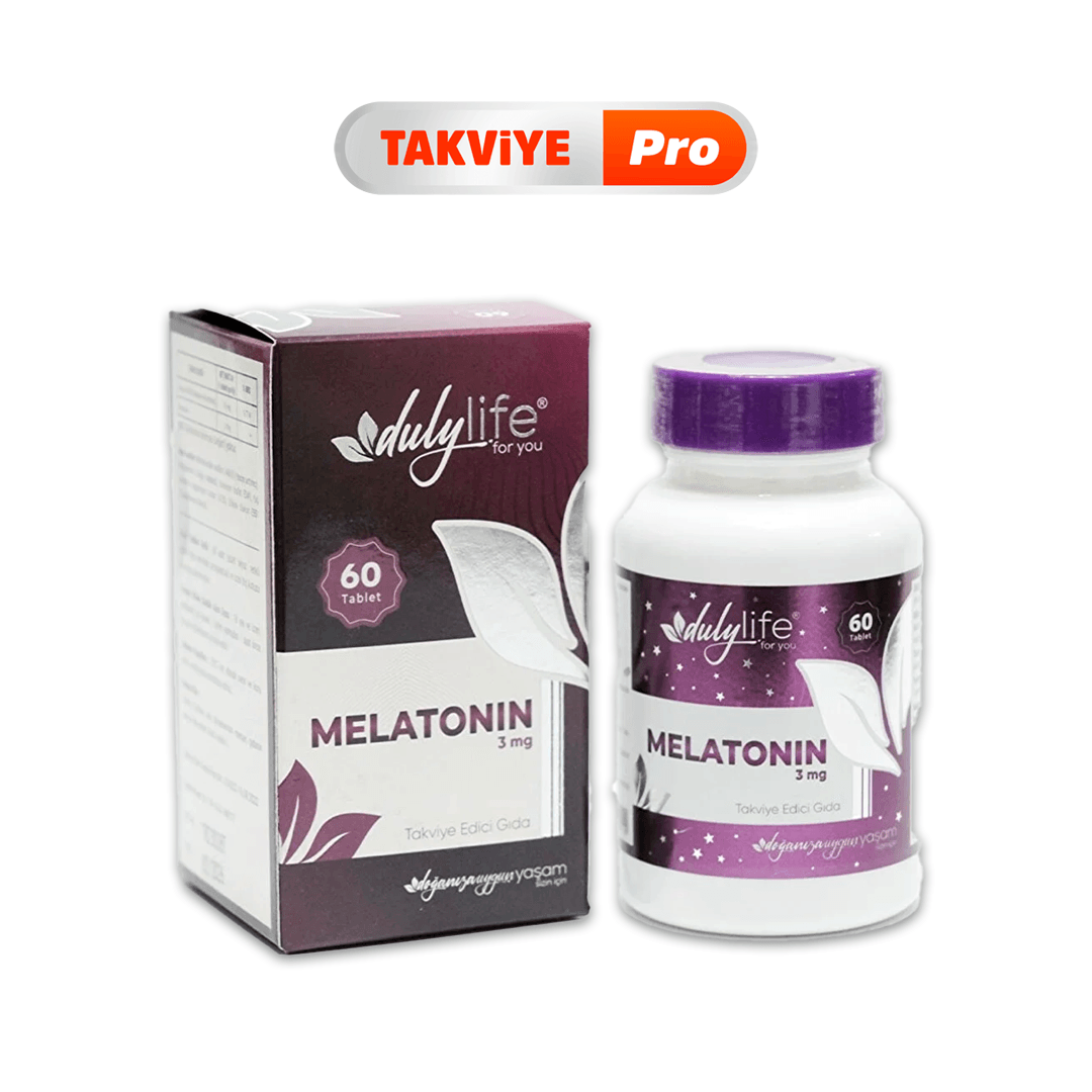 Dulylife Melatonin 3 mg 60 Tablet