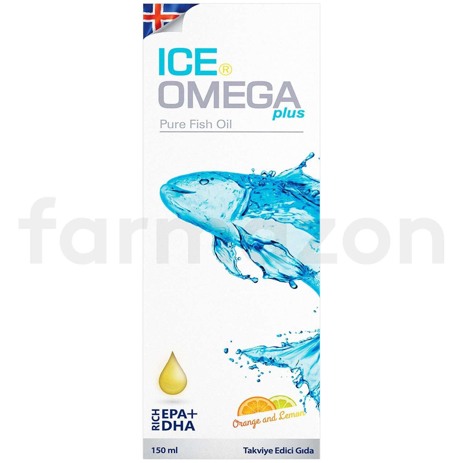 Ice Omega Plus Balık Yağı Şurubu 150 ml