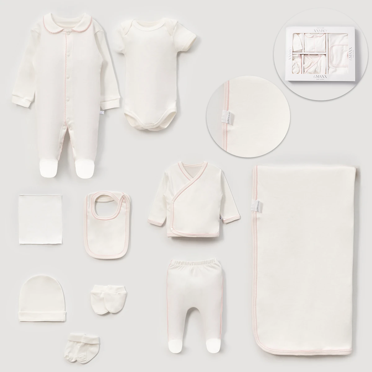 Kız Bebek 10'lu Hastane Çıkışı Seti