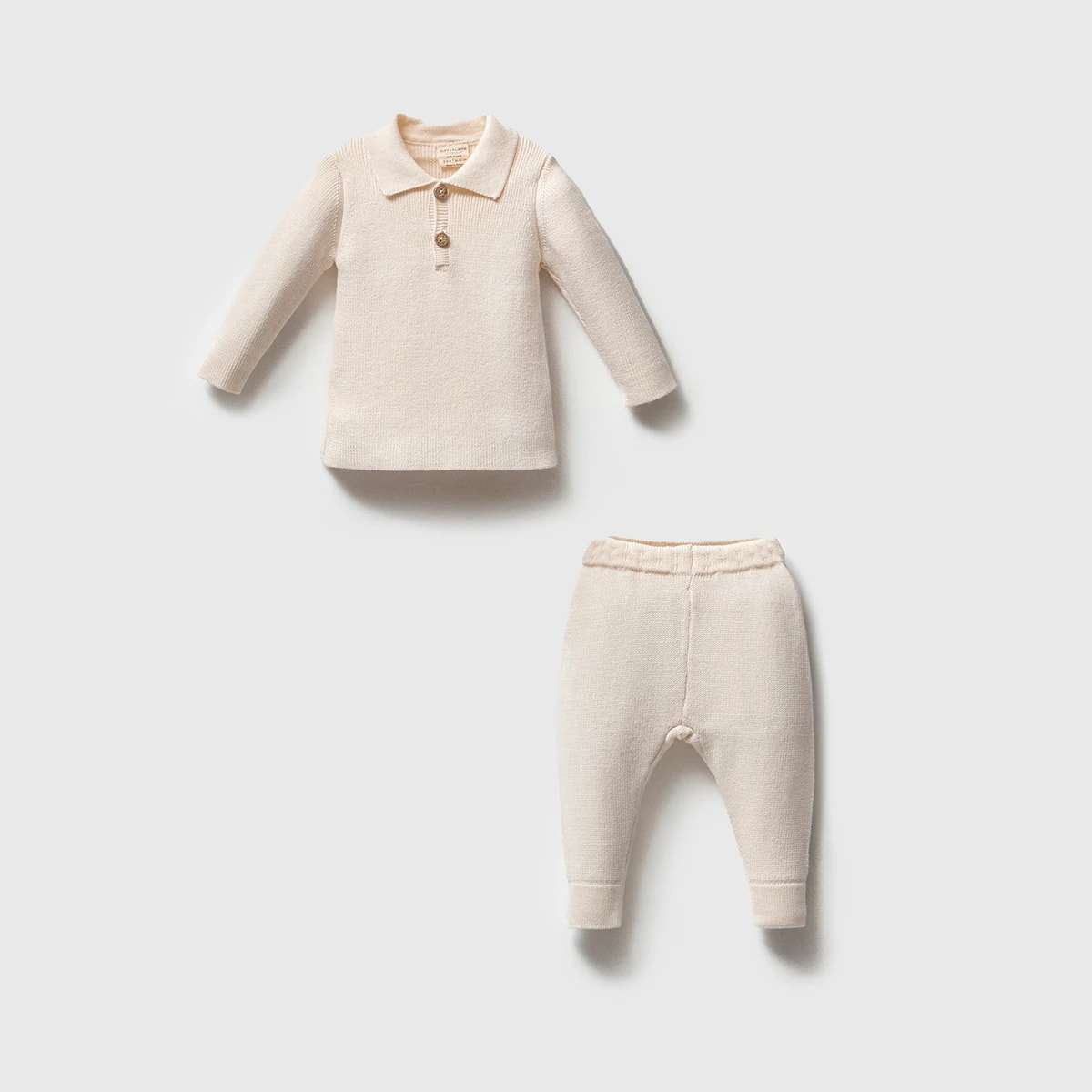 KREM NİPPERLAND ERKEK 3-6-9-12 AY POLO YAKA TAKIM