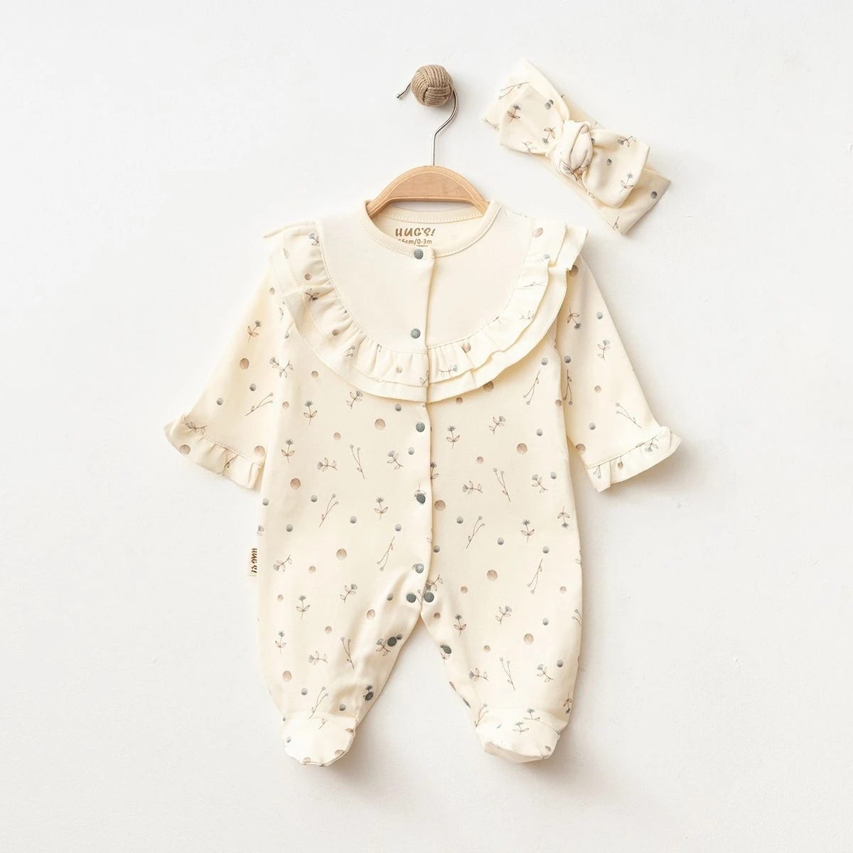 Kız Roba Fırfırlı Tomurcuk Tulum Set