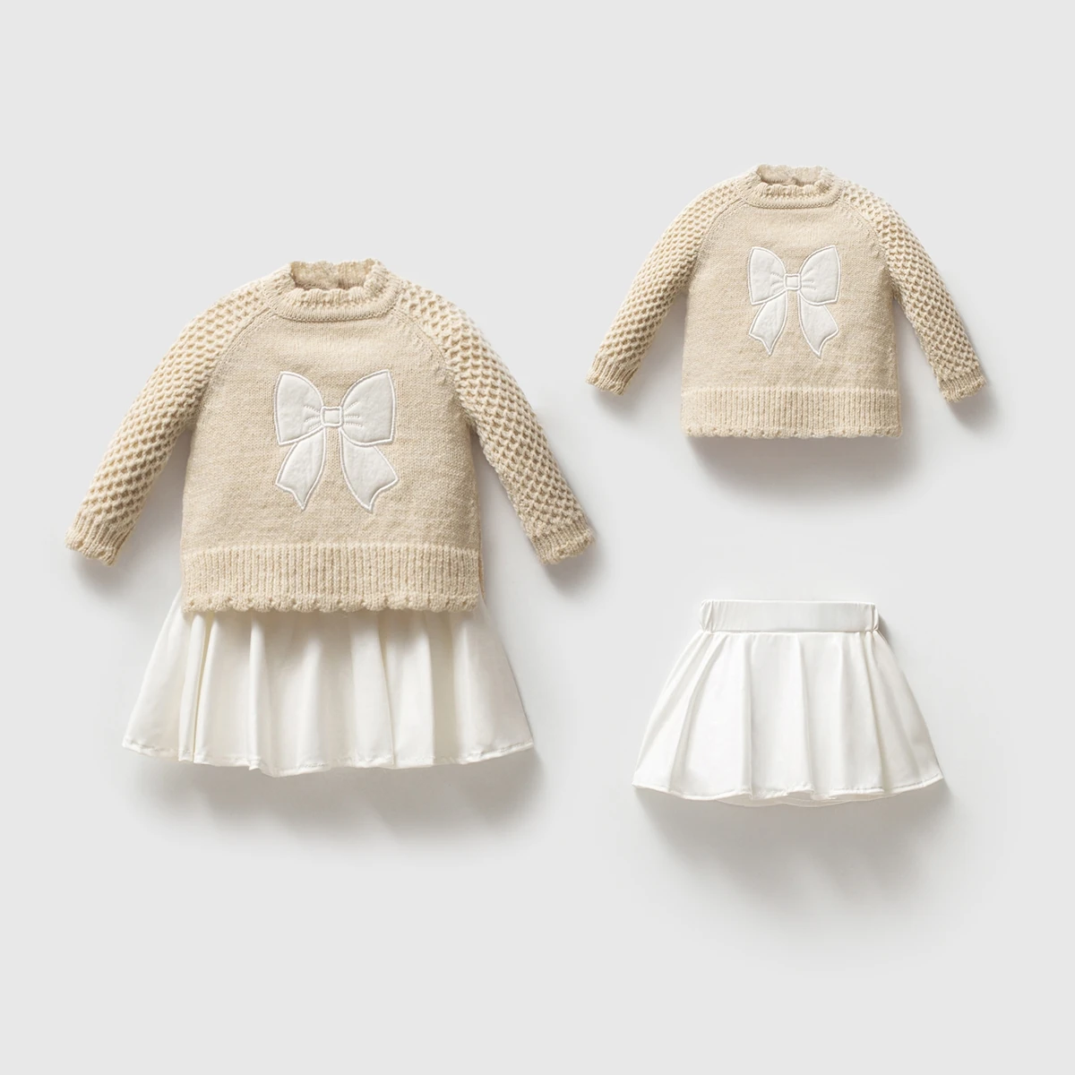 Nipperland Kız 6-9-12-18 Ay Kloş Etekli Takım