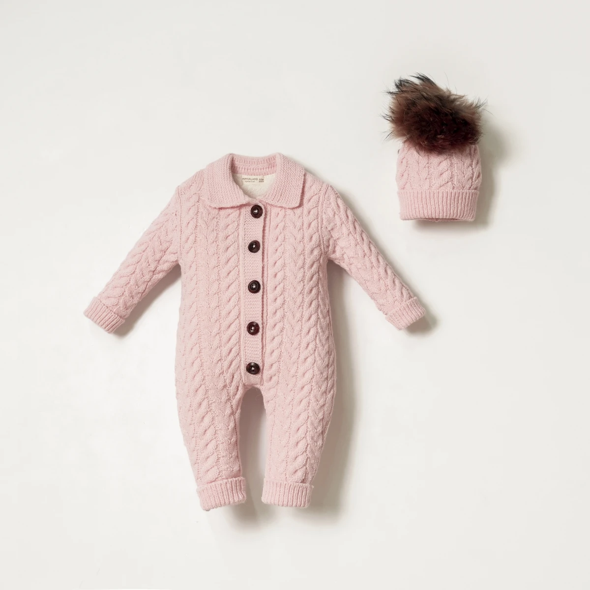 NİPPERLAND UNISEX 3-6-9-12 AY ŞAPKALI TULUM