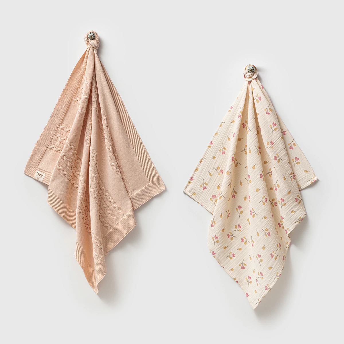 Nipperland Kız Çiçekli  Battaniye Set