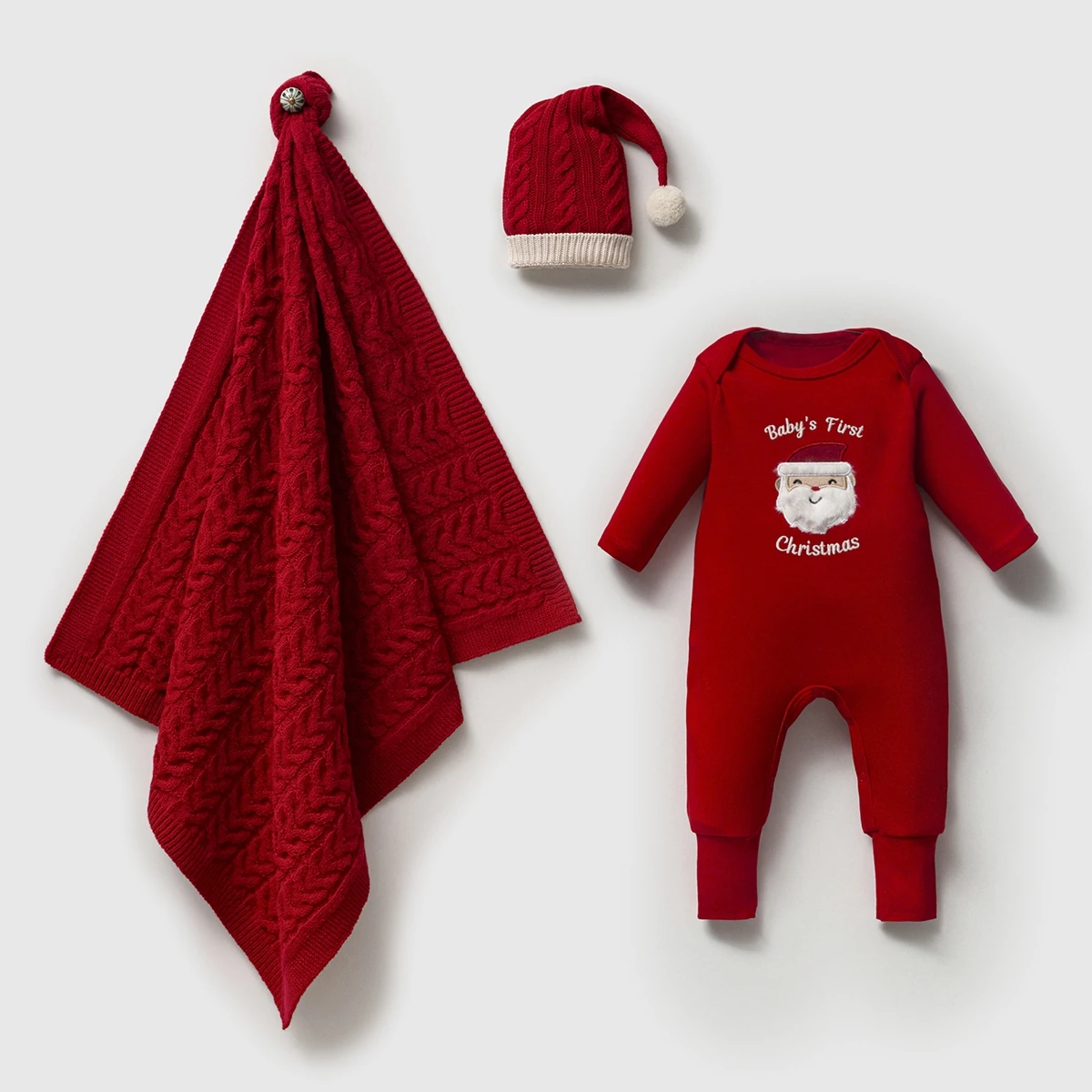 NIPPERLAND UNISEX 0-3 AY CHRISTMAS 3LÜ SET