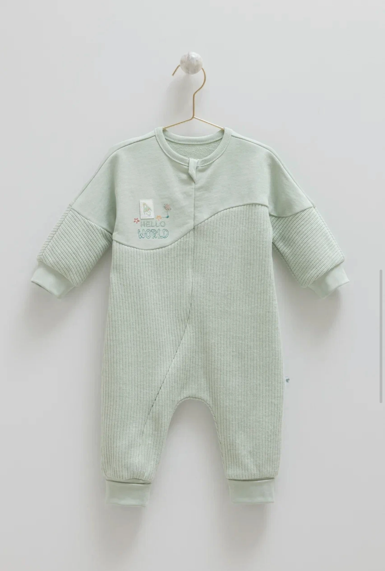 Caramell Fermuarlı Erkek Tulum