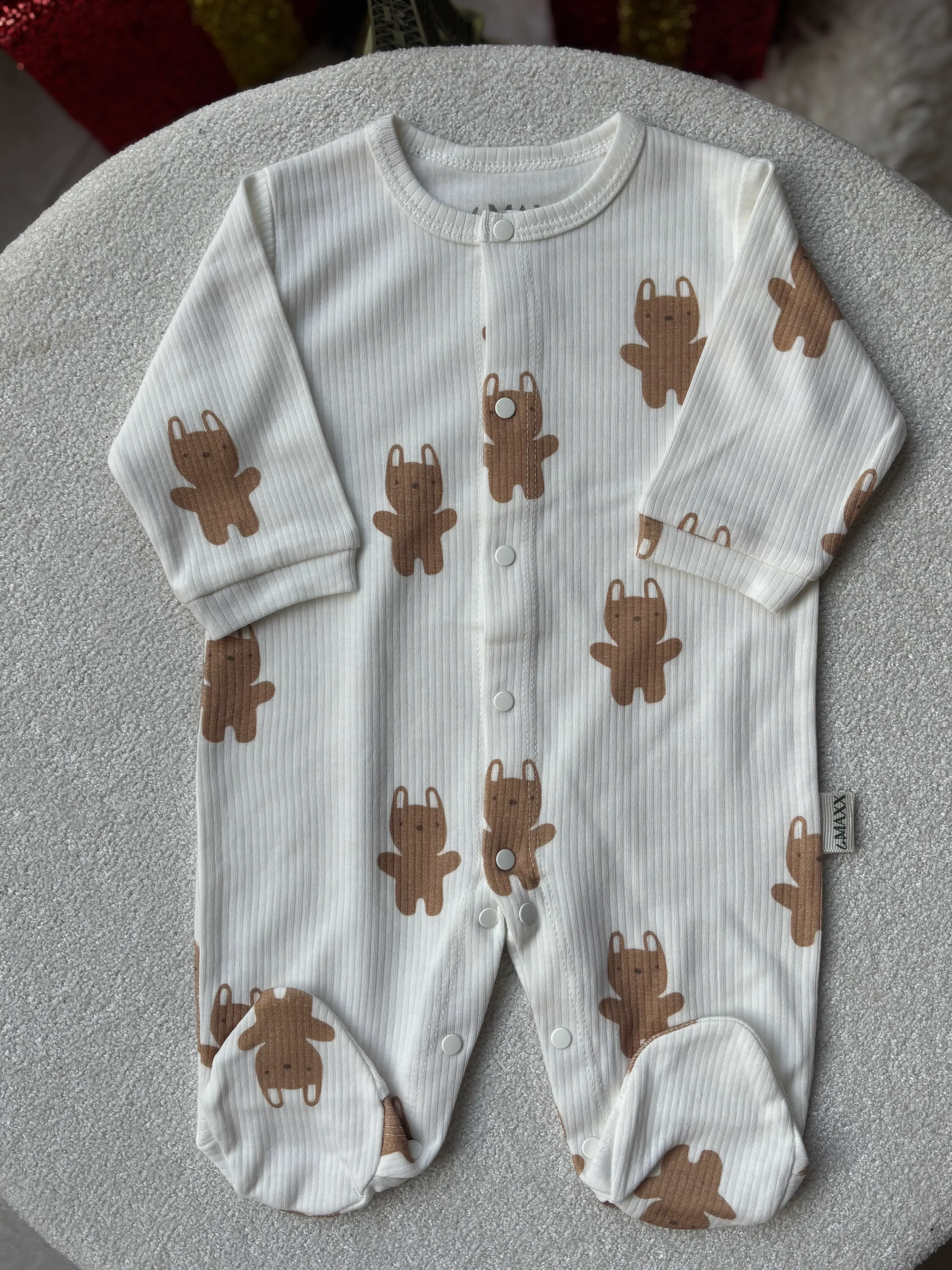 Kız Bebek 3lü Tulum Set