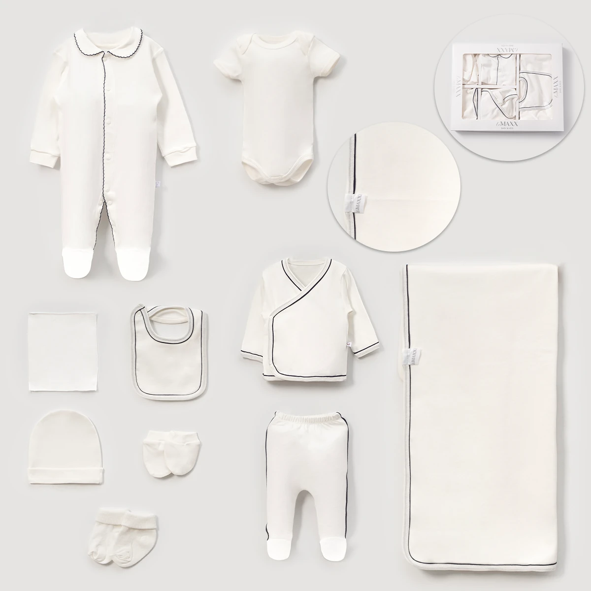 Erkek Bebek 10'lu Hastane Çıkışı Set