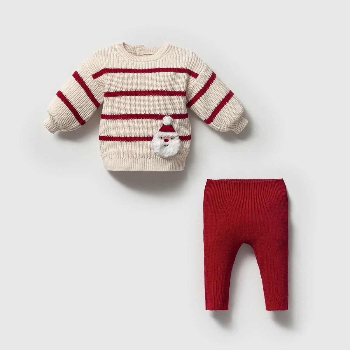 KREM NİPPERLAND ERKEK 3-6-9-12 AY CHRISTMAS 2Lİ TAKIM