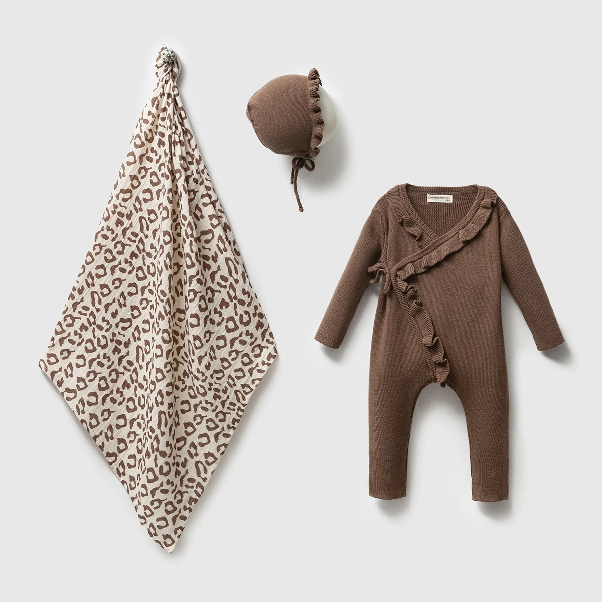 Kız Bebek 0-3 Ay Kruvaze 3'lü Set