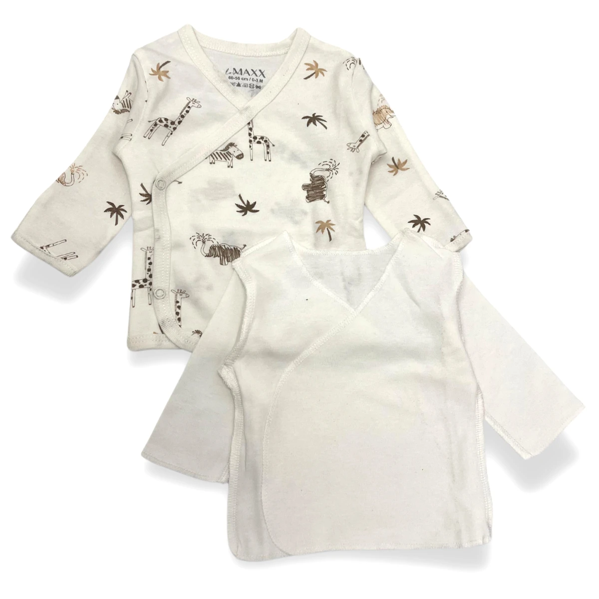 ERKEK 0-3 AY FİL ZÜRAFA İÇ DIŞ ZIBIN SET